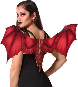 Hochwertige Drachenflügel für Erwachsene rot 97 x 37 cm