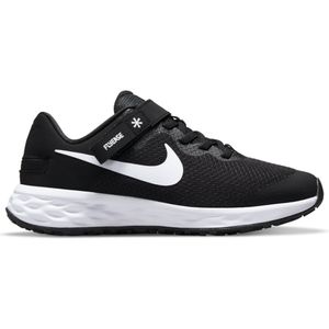 Nike Revolution 6 Flyease Nn (Gs) Black/White-Dk Smoke Grey 40