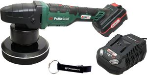 HEADNMORE® Bundle - PARKSIDE® 20V Akku Poliermaschine PPMAS 20 + HEADNMORE® Schlüsselanhänger (inkl. 1x4Ah Akku)