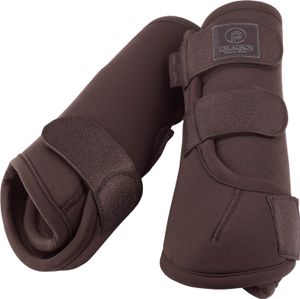 Eskadron Pferde Gamaschen Pro Dressage Front teak brown Platinum 2024, Größe:Pony