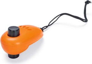 Karlie Doppel Clicker - Hundetraining - Kunststoff - Orange - 7x3x4 cm