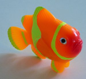 Wassersäulen Zubehör Fisch Orange/Gelb 5er Pack  -#360