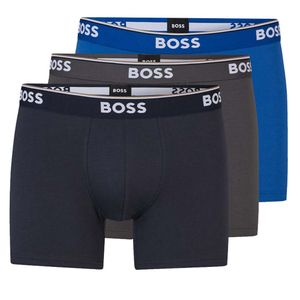 Pánske boxerky Hugo Boss 3 Pack, veľkosť:L, Hugo Boss:Blue/Navy/Ash Grey
