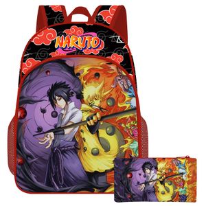 2 ks školních batohů Kreslené školní batohy pro teenagery, školní batohy.