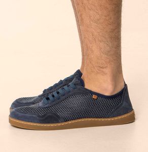 Topánky El naturalista N5914 MULTI MATERIAL NAVY/ ORIGEN farba Navy