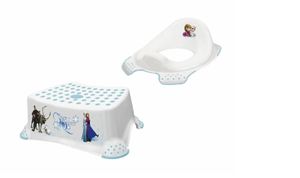 Disney Eiskönigin 2er Set WC Aufsatz + Hocker Toilettentrainer