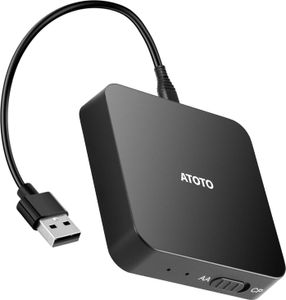 AD3 Wireless CarPlay & kabelloses Android Auto Adapter, 2 IN 1 Dongle für Autos mit kabelgebundenen Funktionen, Plug & Plug, Hohe Kompatibilität