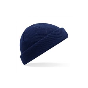 Recycled Mini Fisherman Beanie - 100% recycelter Polyester - Farbe: Oxford Navy - Größe: One Size