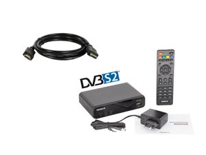 Humax HD Fox Bundle, Sat-Receiver, HDMI, SCART, HDMI Kabel, 1,5m