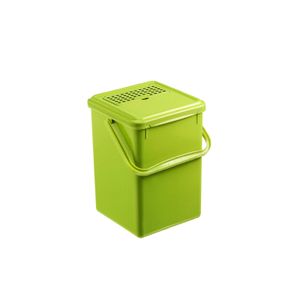 Komposteimer mit Aktivkohle 9 l Farbe:Mistletoe grün