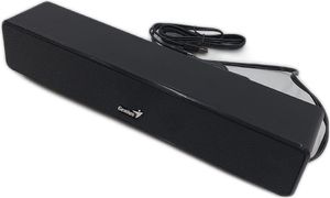 GENIUS-Lautsprecher USB SoundBar 100/ kabelgebunden/ 6 W/ USB/ 3,5-Zoll-Buchse/ schwarz (31730024400)