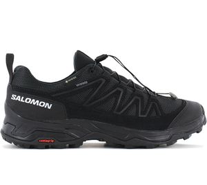 Salomon X Ward Leather GTX - GORE-TEX - pánska turistická obuv Black 471823 , veľkosť: EU 40 UK 6.5