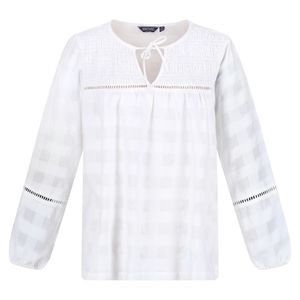 Regatta - "Calluna" Bluse für Damen Langärmlig RG7469 (42 DE) (Weiß)