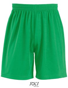 SOLS Teamsport Unisex teplákové kraťasy Kinder Basic Shorts San Siro 2 01222 Grün Bright Green 8 let (128)