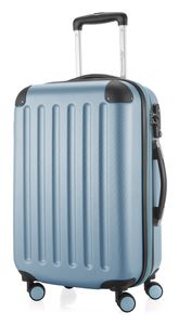 HAUPTSTADTKOFFER - Spree - Handgepäck Koffer Trolley Hartschalenkoffer, TSA, 55 cm, 42 Liter,Pool blau