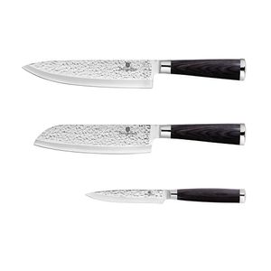 BERLINGERHAUS Sada nožov nerez 3 ks Primal Gloss Collection Santoku BH-2484