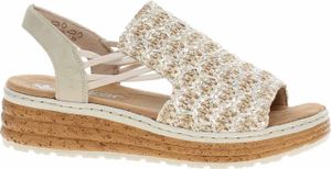 Dámské sandály Rieker 62741-60 beige 38