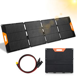 Jopassy Faltbares Solarpanel 200W Monokristallines Solar Ladegerät mit DC-, Solarmodul für Powerstation,Garten, Camping