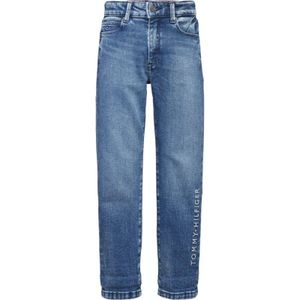 Tommy Hilfiger Moderné rovné džínsy s výšivkou Chlapci 128