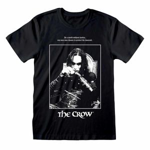 The Crow - Tričko "Protect The Innocent" pro muže/dámy unisex HE1873 (L) (Černá)