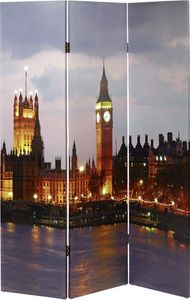 Paravent Big Ben, mit LED