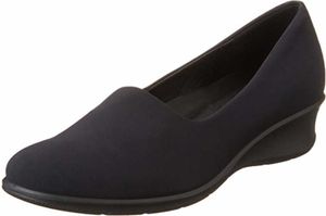 Ecco Damen Slipper Sportlich Gummisohle schwarz Ecco Damen Slipper Sportlich Gummisohle schwarz