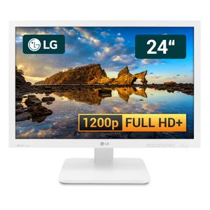 LG Flatron 24EB23PM-W - 24 Zoll Full HD+ TFT Flachbildschirm Monitor - Lautsprecher -  - weiß