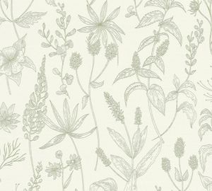 Jette Joop Blumentapete florale Tapete Vliestapete mit Glitzereffekt grün silber weiß 10,05 m x 0,53 m Jette Joop Blumentapete florale Tapete Vliestapete mit Glitzereffekt grün silber weiß 10,05 m x 0,53 m