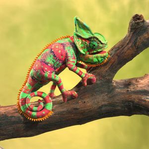 Folkmanis Handpuppe Chamäleon 30 cm
