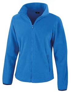 Result Core Damen Fleece-Jacke Fashion Fit Outdoor Fleece Jacke R220F Blau Electric Blue M
