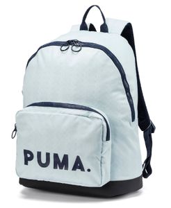 PUMA Rucksack mit Laptopfach Originals Backpack Trend Light Sky - Peacoat blau schwarz