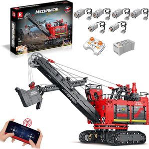 Reobrix Konstruktionsspielsteine 22014 Technik Bagger Moc Klemmbausteine 2968 PCS