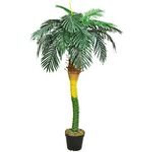 Umelá palma veľká umelá palma umelá rastlina palma umelá ako skutočná plastová rastlina balkón kokosová palma kráľovská palma dekorácia 180 cm vysoká Decovego