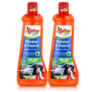 Poliboy Polster & Teppich Reiniger 500ml - Reinigt & pflegt (2er Pack)