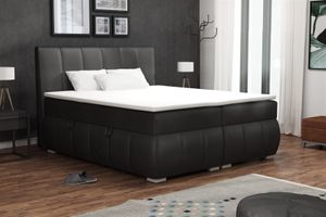 Boxspringbett Schlafzimmerbett VINCENZA 100x200cm inkl.Bettkasten Boxspringbett Schlafzimmerbett VINCENZA 100x200cm inkl.Bettkasten