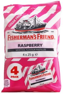 Fisherman´s Friend Raspberry zuckerfrei 4x25g