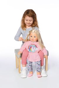 Zapf Creation Puppe Sally Große Spielpuppe mit weichem Körper 63cm