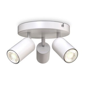 LED Deckenleuchte schwenkbar Retro weiß GU10 Deckenlampe Flur Schlafzimmer Spot