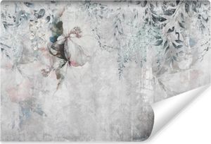 BETONOVÉ KVĚTINY DO OBÝVACÍHO POKOJE Tapeta 360x240cm