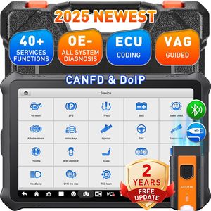 D1 PROS Obd2 Diagnosegerät mit Alle Systemdiagnosen ECU-Codierung 40+ Servicefunktionen, Bidirektionale Steuerung, 2-Jahres-Update