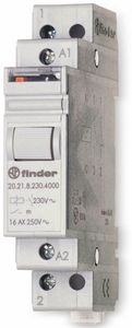 FINDER Stromstoß-Schalter 16 A, 12 V, 20.21.9.012.4000