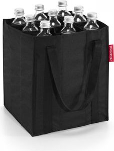 reisenthel bottlebag, tasche für 9 flaschen, tragetasche für einkauf, dots / schwarz mit bunten punkten, ZJ7009
