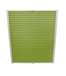 Dachfenster Plissee zum Bohren verspannt Zubehör Farbe: Hellgrün, Größe: PK10 - B): 77,5cm x H): 141,7cm