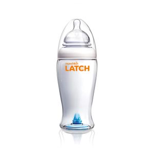 MUNCHKIN LATCH, Babyflasche mit Sauger und Anti-Kolik-Ventil, 330 ml, ab 6 Monaten