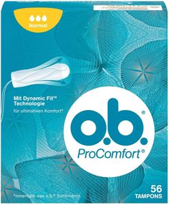 o.b.Tampons Pro Comfort Normal 56 Stück