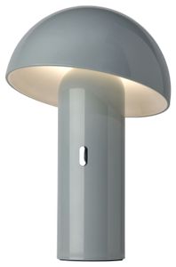 Sompex LED Tischleuchte Svamp akkubetrieben dimmbar Grau