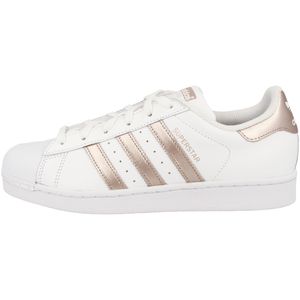 Adidas Sneaker Superstar W White / Gold Rose / White, Größe:38