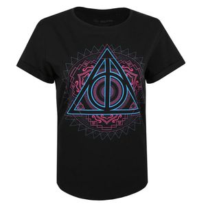 Harry Potter - T-Shirt für Damen TV1208 (L) (Schwarz)