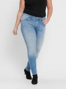 ONLY CARMAKOMA Damen Skinny Jeans Curvy Plus Size Übergröße Denim Stone - 42W / 34L
