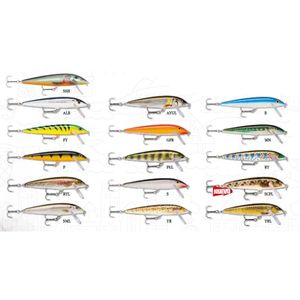 Rapala Countdown 11cm Gold Flourescent Red Gewicht 16g